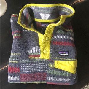 Patagonia Lightweight Snap-T fleece pullover.